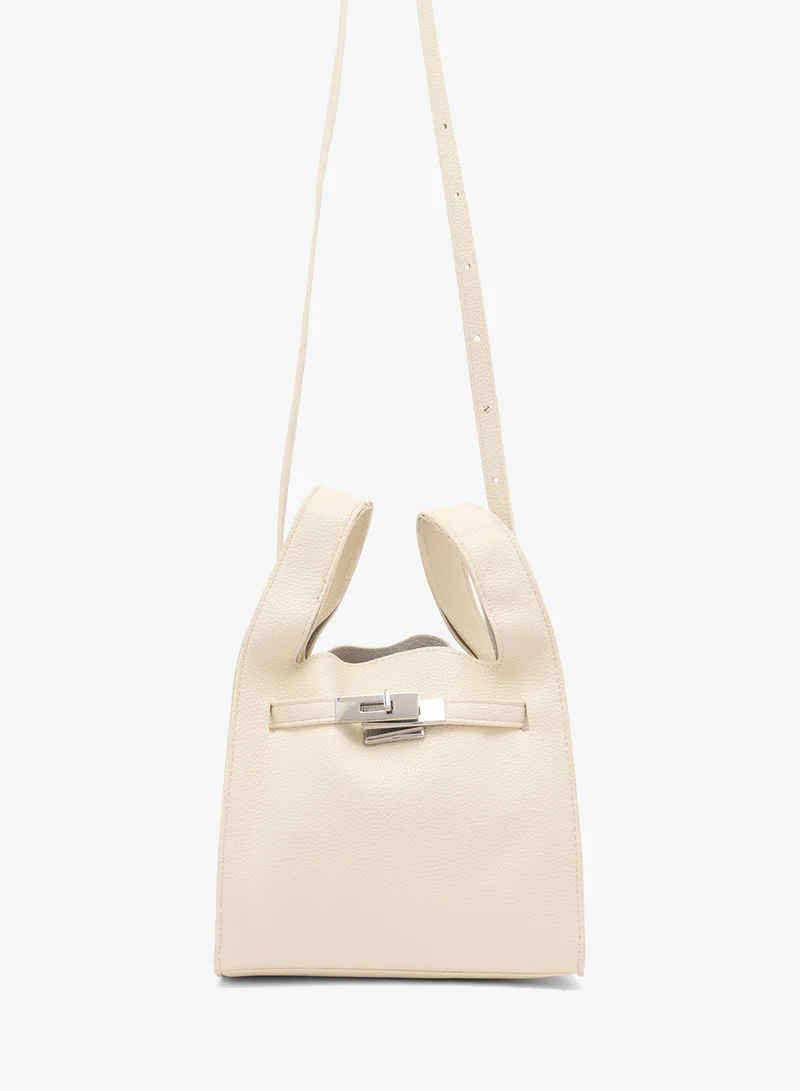 ايلا Bucket Bag With Silver Accent Crossbody